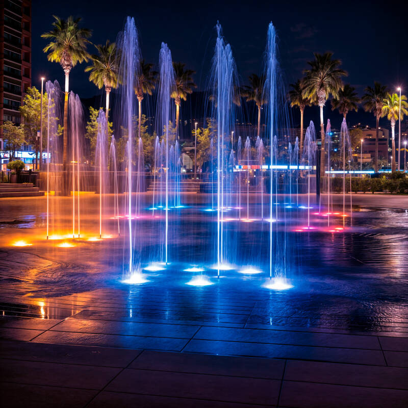 Image de Spot LED Submersible RGB 3W en Saillie 12V DC Inox XtraPool