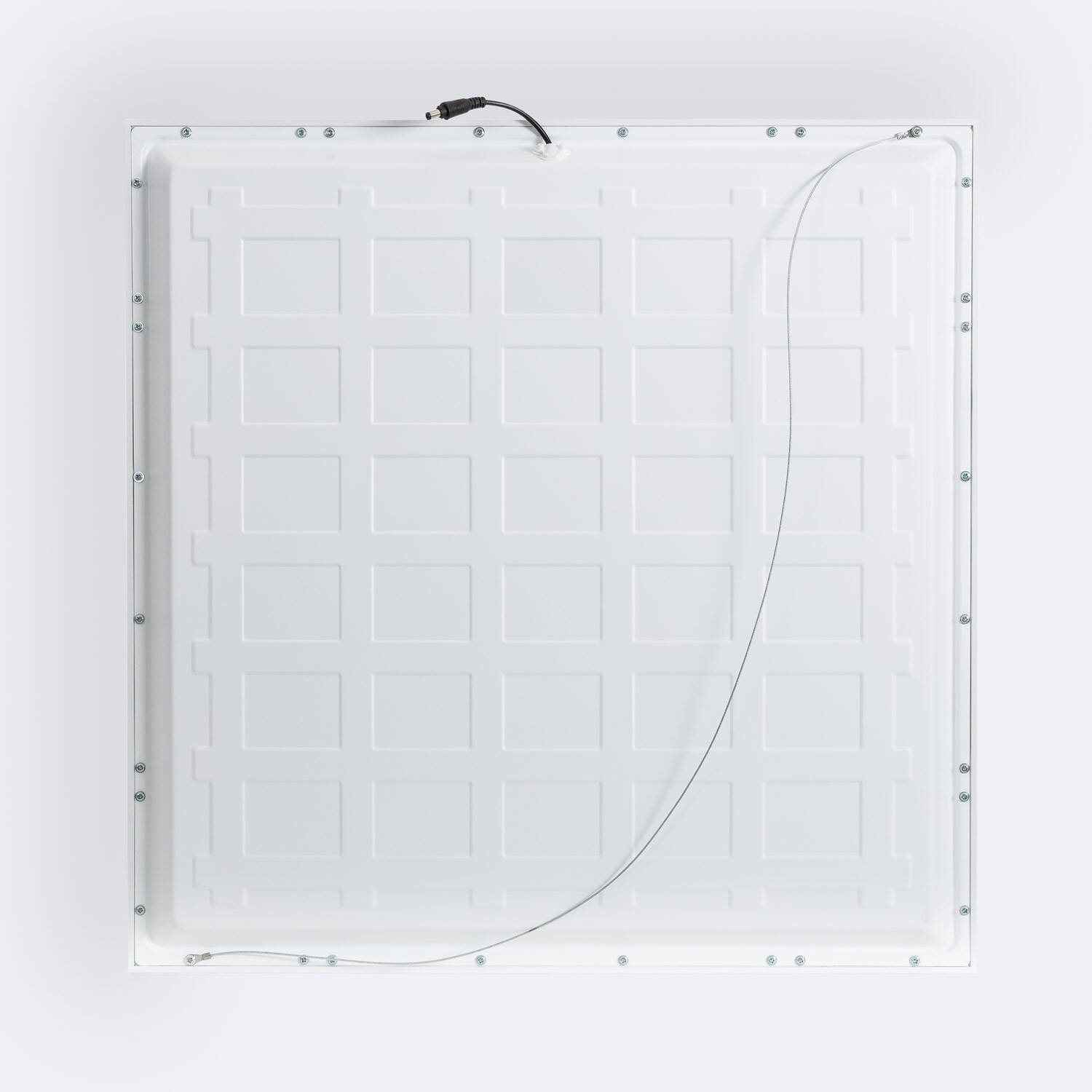 Panel LED 60x60cm 40W 4000lm ze Skrzynką Szybkiego Łączenia i Kablem Bezpieczeństwa - neutralna biel - montaz
