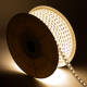 Prodotto da Bobina Striscia LED Regolabile 220V AC 60 LED/m 50m Arancione IP65 Larghezza 14 mm Taglio ad ogni 100cm 