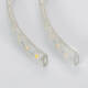 Prodotto da Bobina Striscia LED Regolabile 220V AC 60 LED/m 50m Arancione IP65 Larghezza 14 mm Taglio ad ogni 100cm 