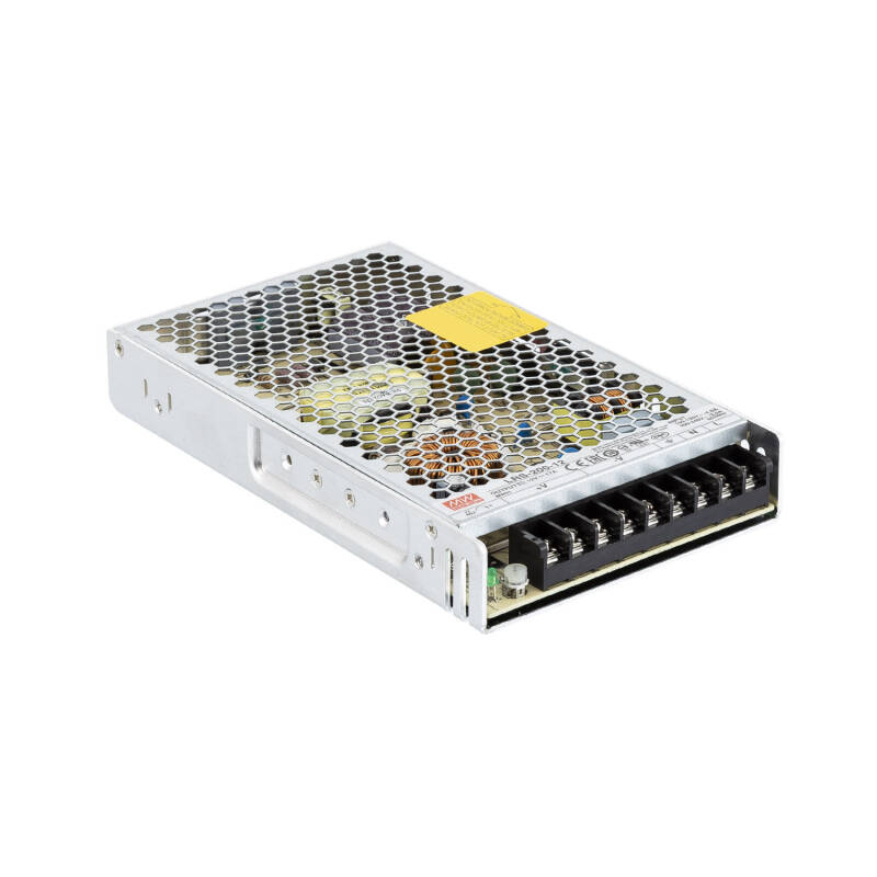 12V 200W Mean Well professionele voeding LRS-200-12