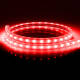 Immagine di Bobina Striscia LED Regolabile 220V AC 60 LED/m 50m Rosso IP65 Larghezza 14 mm Taglio ad ogni 100cm 