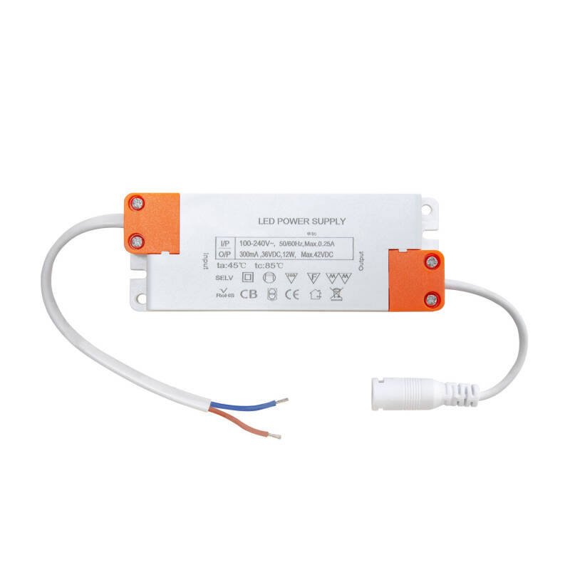 Image of 12W DC 36-42V Driver with Jack Connection
