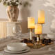 Bild von 3er Pack LED-Kerzen Naturwachs