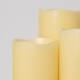 Bild von 3er Pack LED-Kerzen Naturwachs