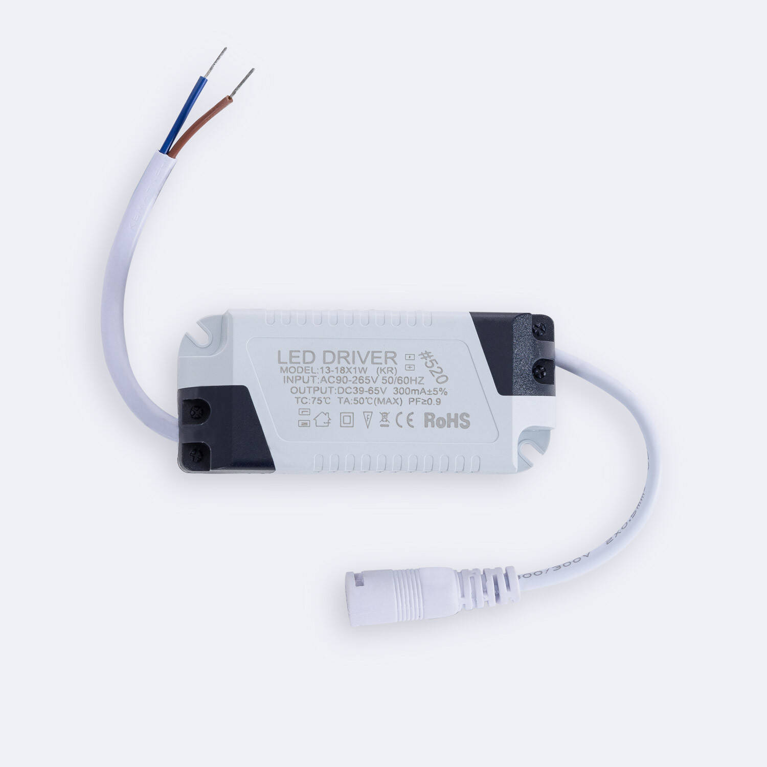 Transformator 90-265V Wyjście 39-65V 300mA 18W - widok szczegółowy