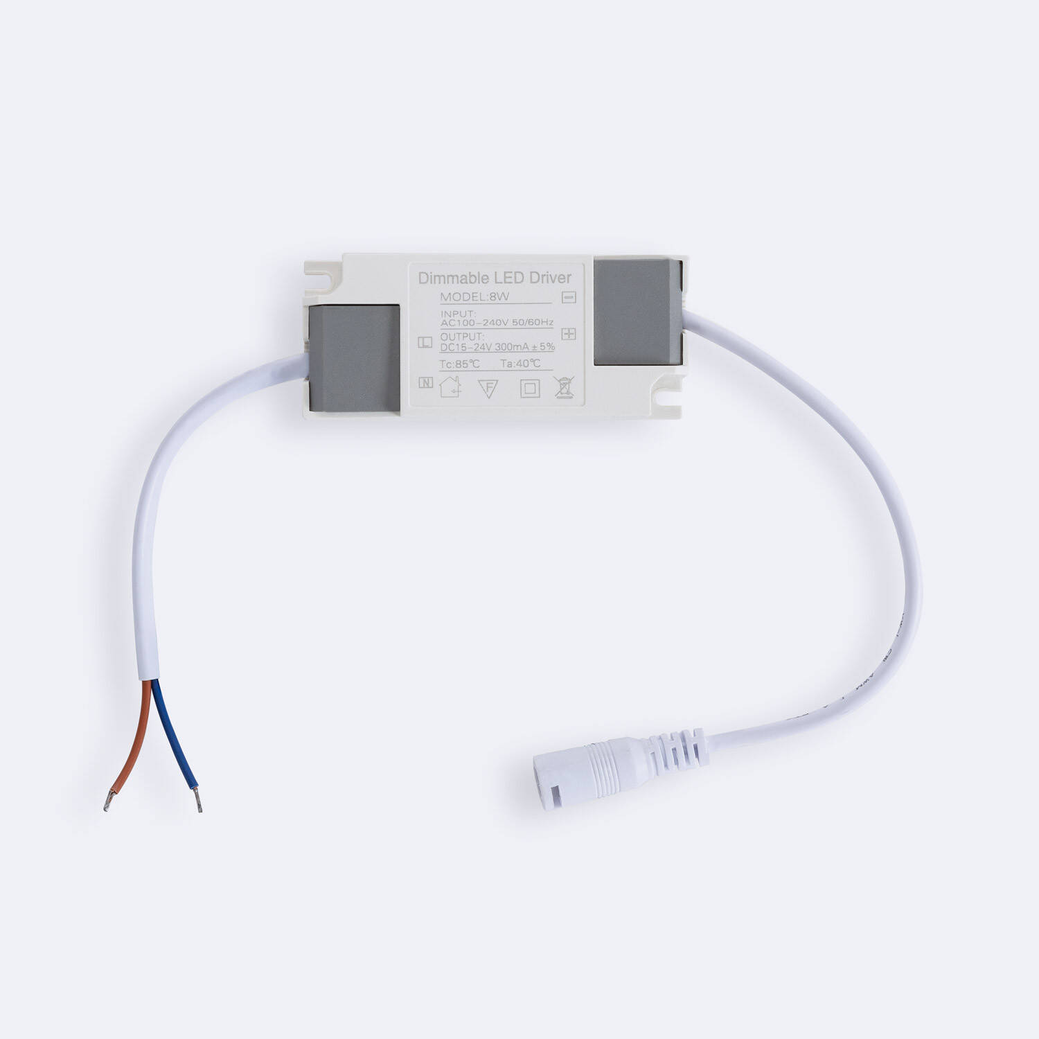 Transformator Ściemnialny TRIAK 180-260V Wyjście 15-27V 300mA 8W - widok szczegółowy