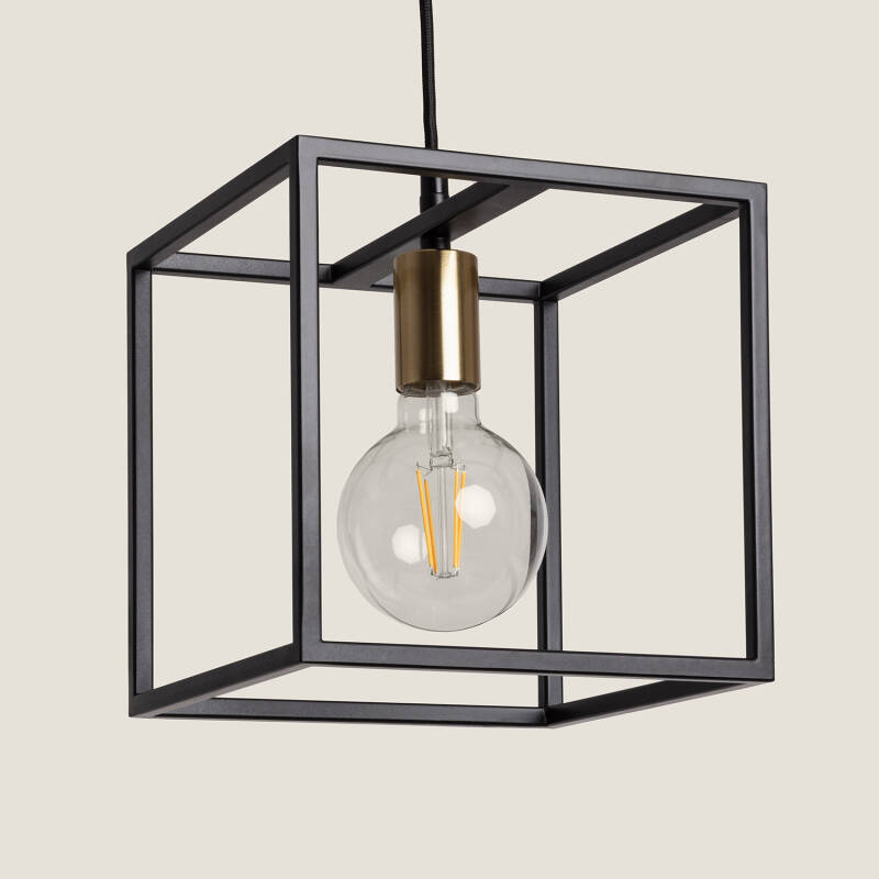 Image of Dice Metal Pendant Lamp 