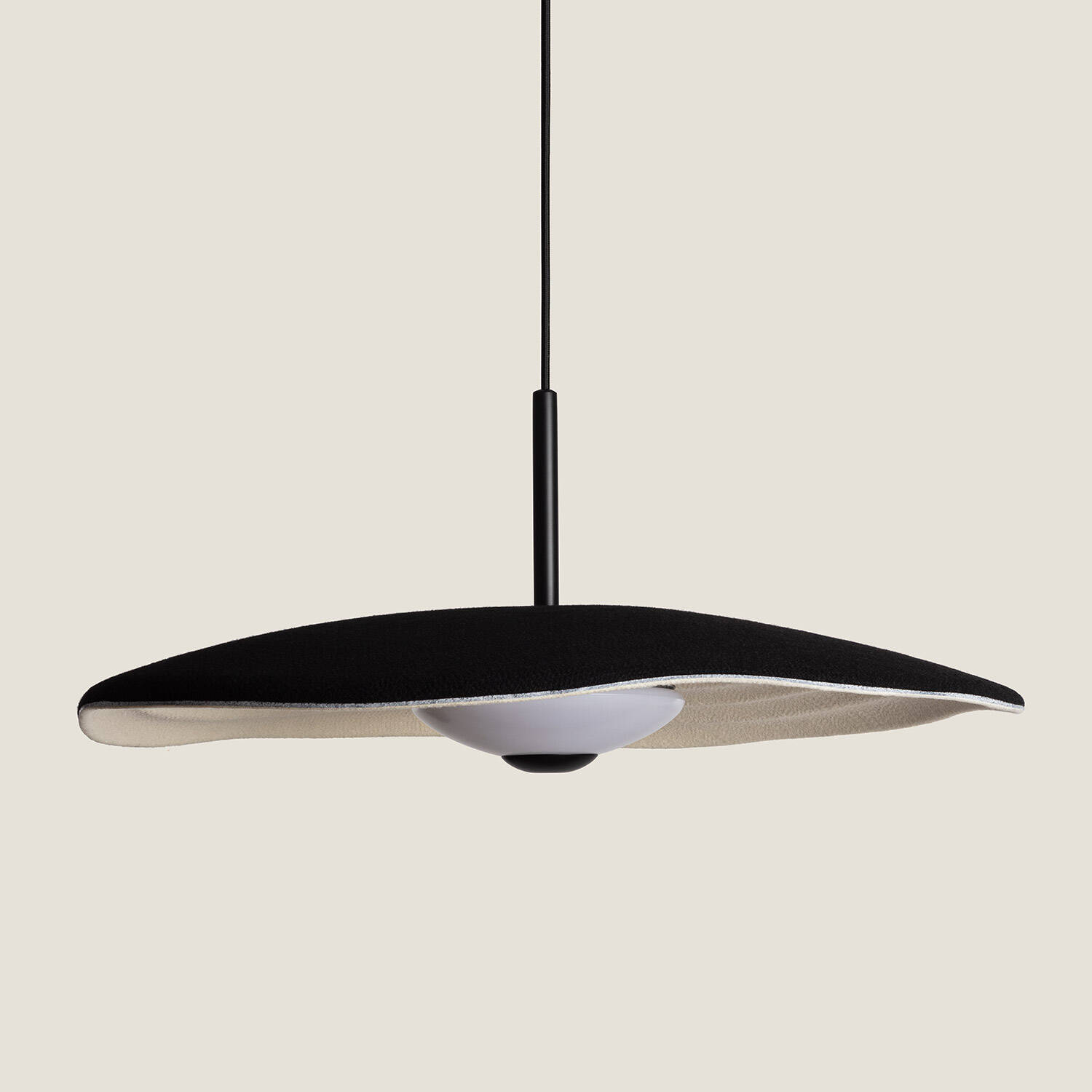 Lampa Wisząca LED 18W z Filcu Big Lerius - widok 3
