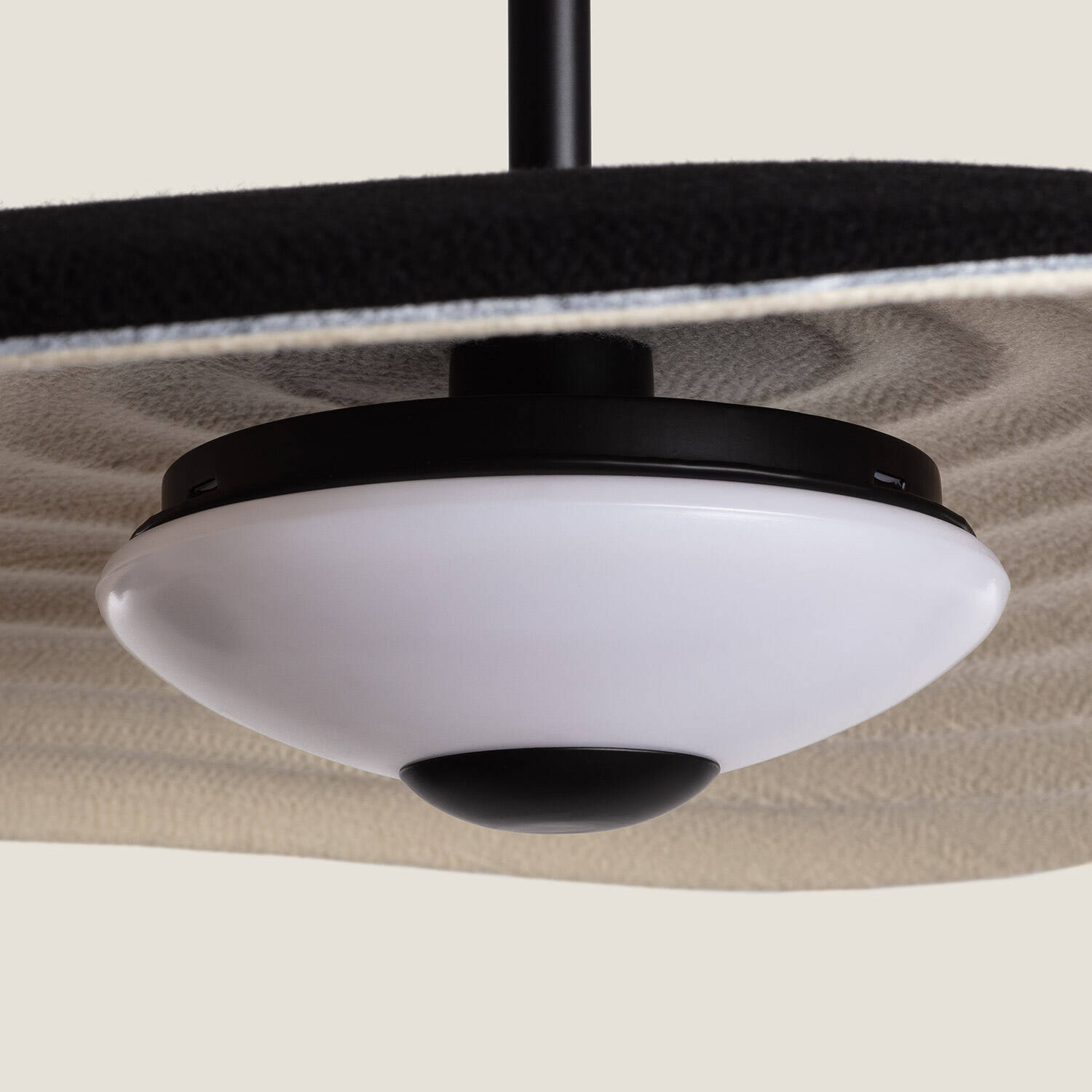 Lampa Wisząca LED 18W z Filcu Big Lerius - widok 2