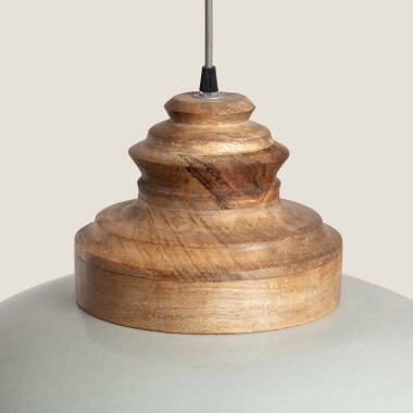 Afbeelding van Hanglamp Hout en Metaal Batia Yash