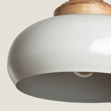 Afbeelding van Hanglamp Hout en Metaal Batia Yash