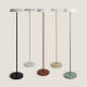 Image de Lampadaire Solaire Extérieur LED 2,6W Métal Aldana