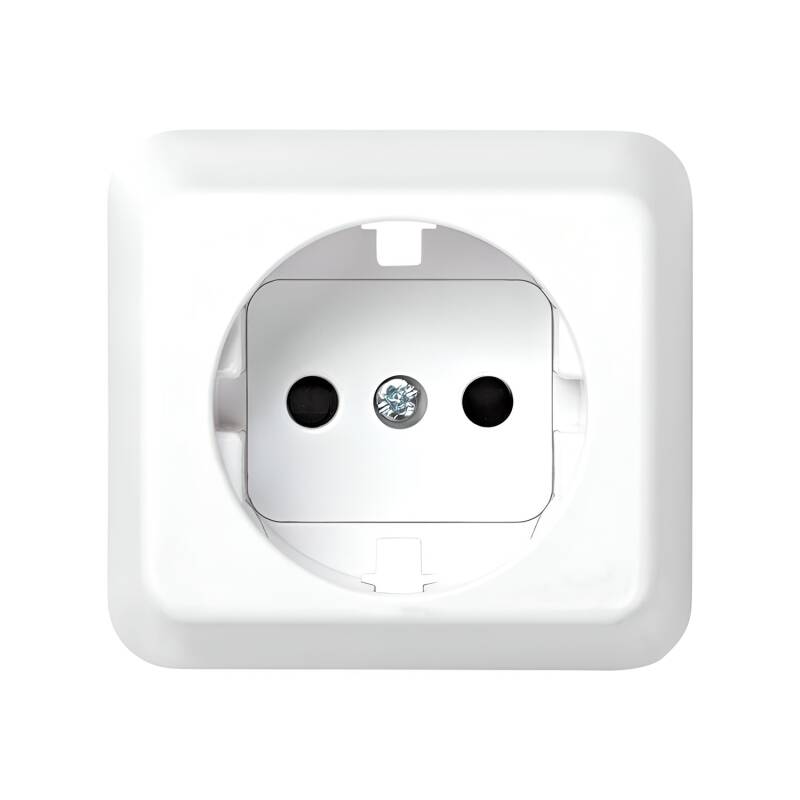 Image de Module Plaque avec Dispositif de Sécurité pour Prise Schuko SIMON 73 LOFT 73044