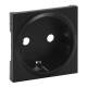 Bild von Kit Typ "F" Schuko-Steckdose 2P+E 16A LEGRAND Niloé Step