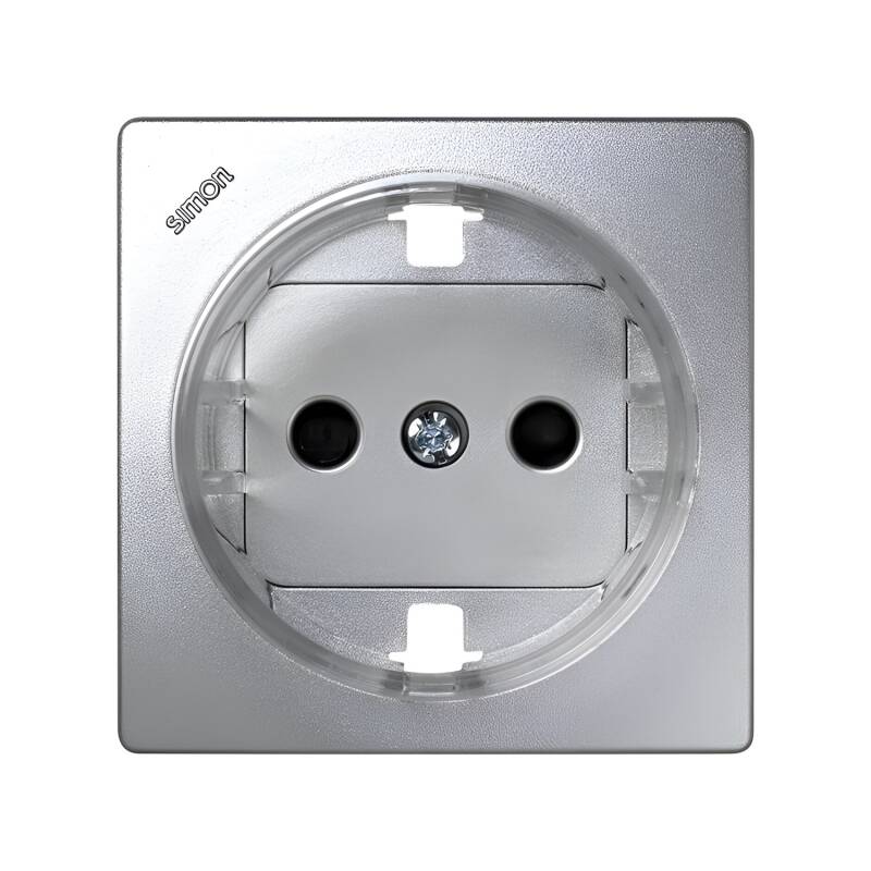 Immagine di Modulo Copertura con Dispositivo di Sicurezza per Presa Schuko 73041 SIMON 73 LOFT