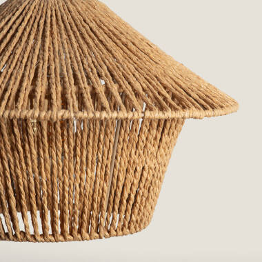 Bild von Pendelleuchte aus Naturfasern Ilai