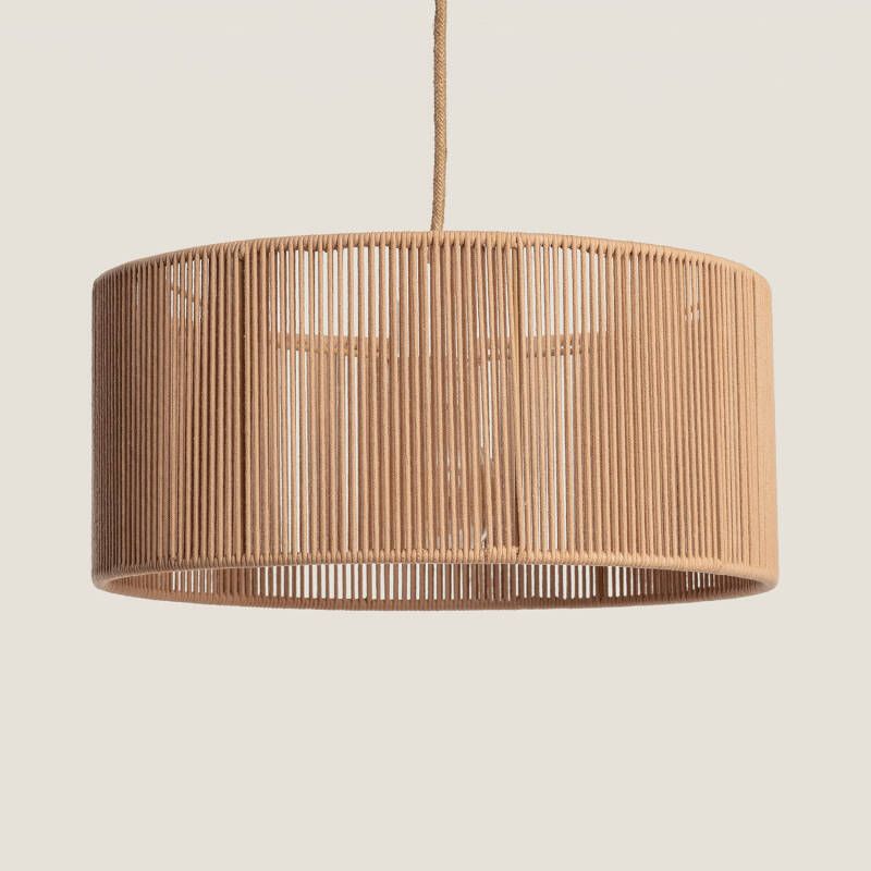 Image of Cesca Natural Rope Pendant Lamp