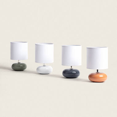 Image of Ava Ceramic Table Lamp 