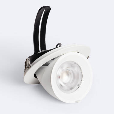 Ronde richtbare LED-downlight 30W met OSRAM-chip 36° , CCT, 120 lm/W, LIFUD driver, zaagmaat Ø 120 mm