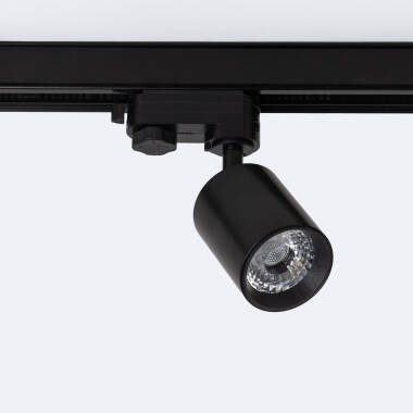 3 Phasenstromschienen LED Strahler 10W Dimmbar Mallet Schwarz