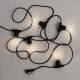 Image de Kit Guirlande Lumineuse Extérieure IP44 5m Noir + 5 Ampoules LED Filament B22 2W