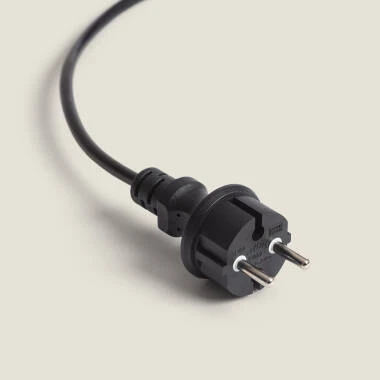 Immagine di Kit Ghirlanda Luci per Esterni IP44 10m Nero + 10 Lampadine Filamento LED B22 2W A60