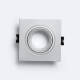 Bild von Downlight-Ring Eckig Kippbar aus für LED-Birnen GU10 / GU5.3 Schnitt Ø 75 mm