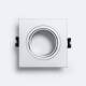 Afbeelding van Downlight Aro Vierkant kantelbaar voor LED lamp GU10 / GU5.3 Ø 75 mm