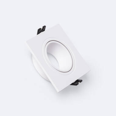 De kantelbare vierkante Downlight Ring voor LED GU10 / GU5.3 lampen