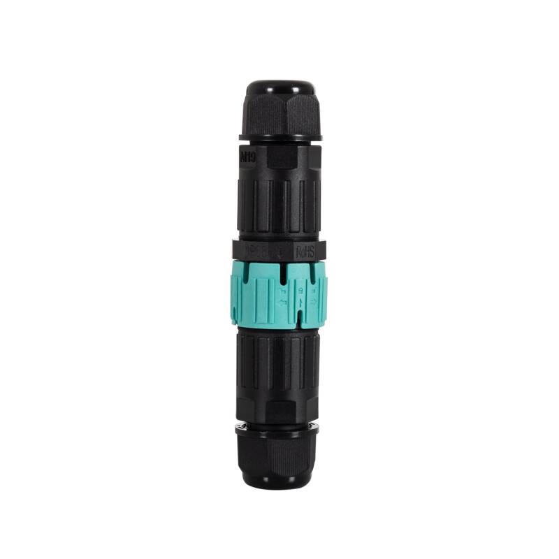 Image de Connecteur de Câble Étanche Connexion Mâle-Femelle 3 Pins 0.5-2.5 mm² IP68