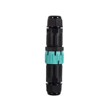 Kabelconnector Waterdicht Mannelijk-Vrouwelijk 3-Pin Aansluiting 0.5-2.5mm² IP68