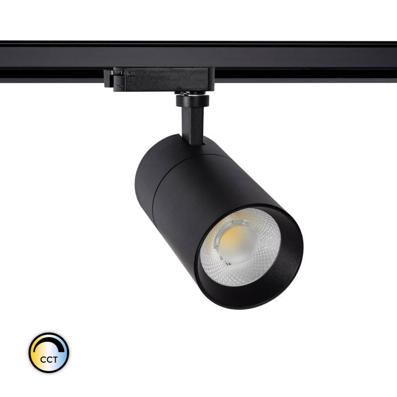 Bild von 1-Phasenstromschiene LED-Strahler 30W Dimmbar CCT Wählbar Mallet 