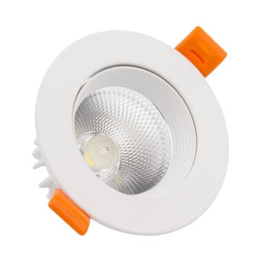 Faretto da Incasso LED 9W Circolare COB CRI90 Foro Ø 90mm