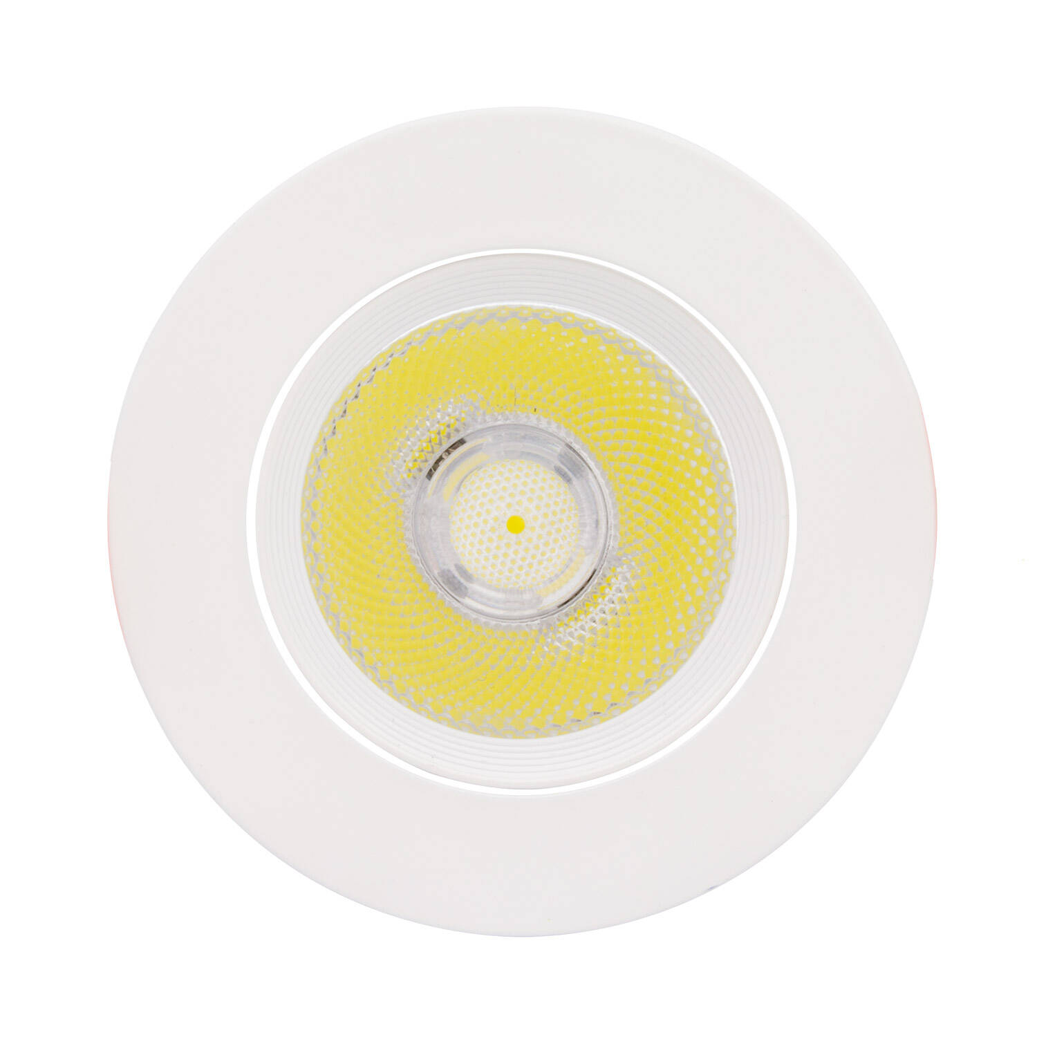 Oczko Downlight LED 9W COB Nastawna Okrągła Biała Średnica Wycięcia Ø 90 mm Anti Flicker - widok szczegółowy