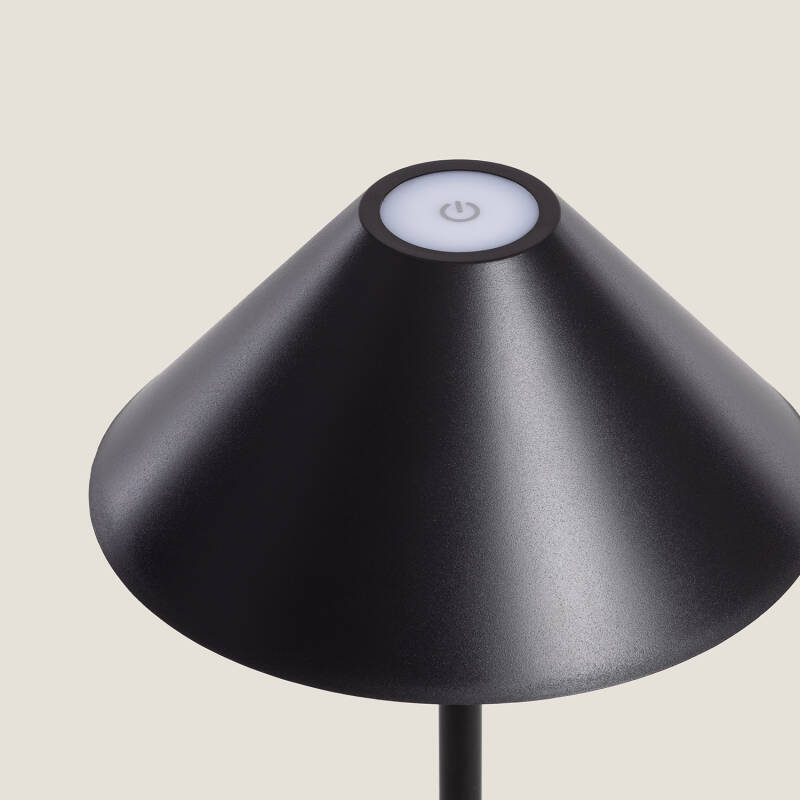 LED lampada da tavolo per esterni | touch a 3 livelli | in metallo e
