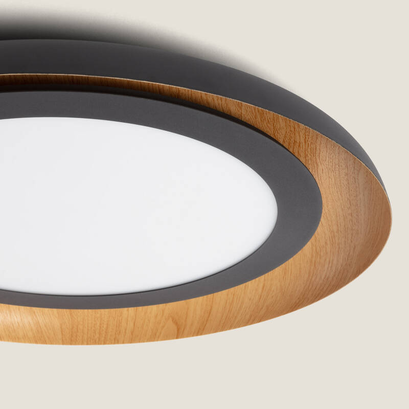 Image of Garter 30W Metal LED Ceiling Lamp