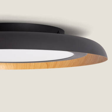 Image of Garter 30W Metal LED Ceiling Lamp