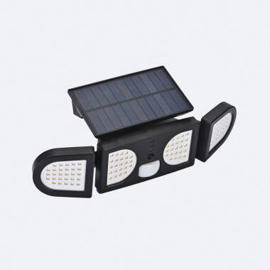 LED Flutlicht Solar 5W IP mit PIR-Bewegungssensor und Dämmerungssensor