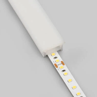 Profilé Néon SFLEX 25x14 Courbe Verticale pour Rubans LED IP20 jusqu'à 15 mm