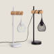 Image de Lampe à Poser Métal et Bois Monah