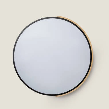 Image of Semi-Dari Round 36W Wood CCT Selectable LED Ceiling Light Ø500 mm