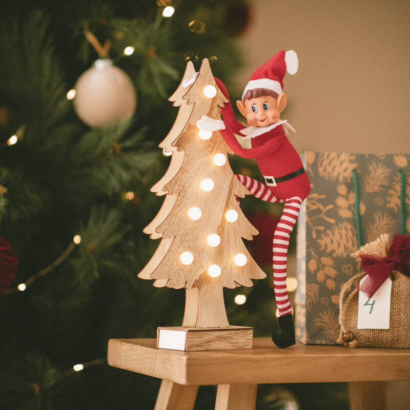 Set 30 Candele LED Per Albero Di Natale DEUBA – Luce Bianca Calda, Timer 4/8 Ore, Telecomando, Intensità Regolabile E Modalità Flicker