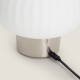 Image de Lampe à Poser LED Métal et Verre Portable Extérieur avec Batterie USB Rechargeable Aluzna