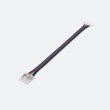 Connecteur câblé Ruban LED IC Digital SPI 24V DC COB Largeur 10mm