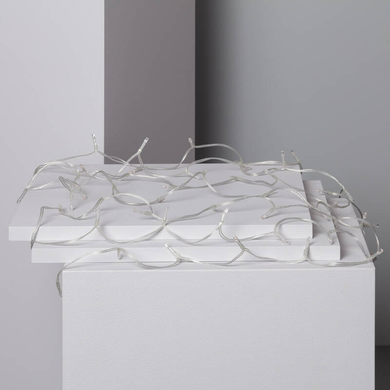 Immagine di Ghirlanda Cavo LED per Esterni con Batteria 5m