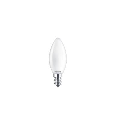 Filamentní LED Žárovka E14 4,3W 470 lm BA38 PHILIPS Candle