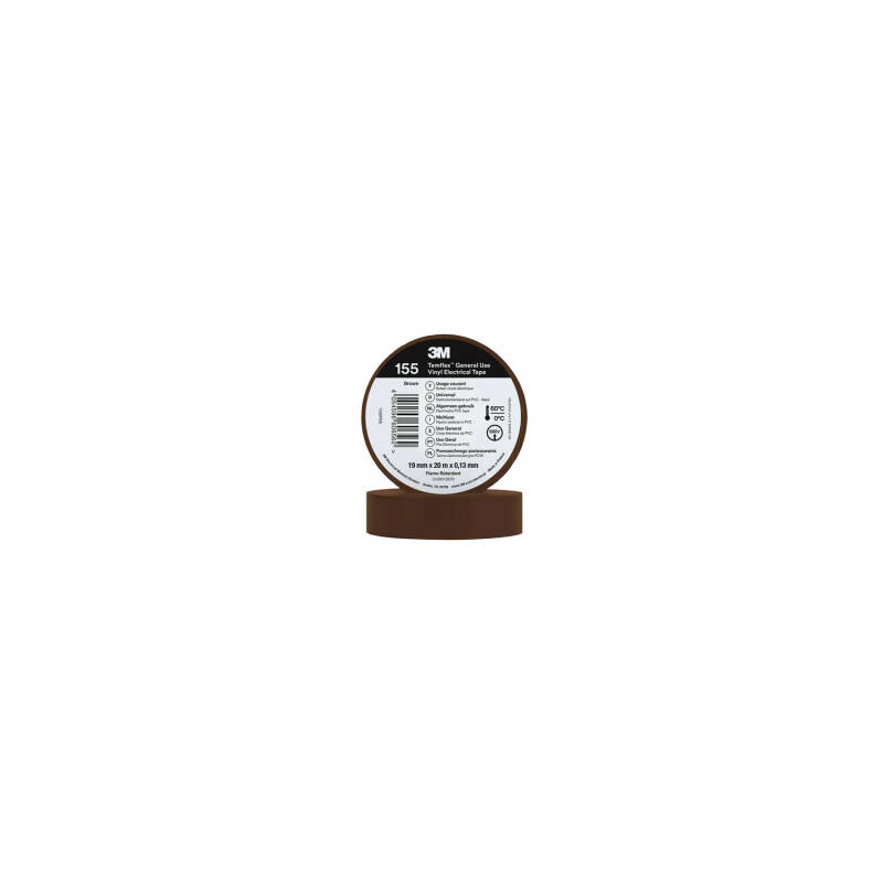 Bild von Temflex Isolierband 155 PVC 19mm x 20m 3M 7100184744