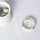 Image de Plafonnier Aluminium Quartz Blanc