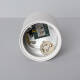 Image de Plafonnier Aluminium Quartz Blanc